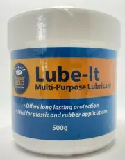 Lubricant 500g Lube-It Silicon Based Translucent Non Toxic Swimming Pool Tub Jar