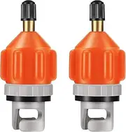 Inflatable Boat SUP Pump Adaptor Vashly Air Pump Converter Standard Schrader Conventional Pump Adaptor Air Valve Adapter Pumping Head Connector for Inflatable Rowing Boat,Stand Up Paddle Board,Kayak