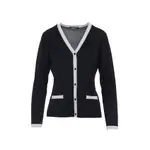 [Max Mara`S] Max Mara`S-Blue Virgin Wool Kenya Cardigan-Donna M STAND