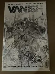 Vanish #1 Double Signed by Ryan Stegman Donny Cates KLC Press Sketch Cover