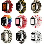 Scrunchie Elastic Watch Straps Watchband For Apple Watch Series 10 9 87 65 4 321