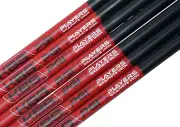 Set of 7 KBS PGI Players Graphite Iron Shafts Regular 60g Black Matte .370 Tip