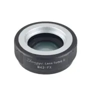 Lens Turbo II adapter for M42 mount lens to FUJIFILM XPro2 XH1 XT3 XT20 T1