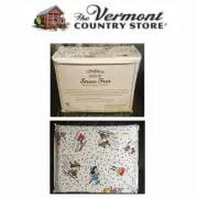 The Vermont Country Store Peanuts Snow Fun Double Flannel Blanket, Full ✨️NEW✨