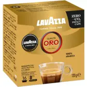 Lavazza A Modo Mio Qualita Oro Coffee Capsules 6 x 16 Pack New