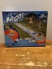 H2OGO! 18ft Single Water Slide Bestway RUN SLIP SLIDE SPLASH W/ DRENCH POOL