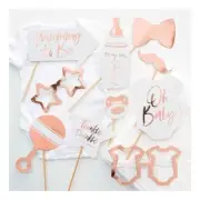 NEW Ginger Ray Twinkle Photo Booth Props 10 Pack By Spotlight