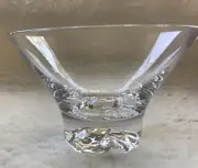 NEW Orrefors On The Rocks Crystal Bowl (6” ) Discontinued/Hard To Find