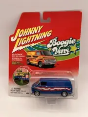 Vintage - JOHNNY LIGHTNING - Boogie Vans - 1977 DODGE D-150 “Let Freedom Ring”
