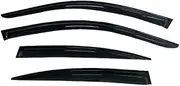 Y Y.W AUTO for BMW 5-Series E60 2003-2010 Window Visor Weather Shield Rain Guard Deflector Vent Door Visor, (BM685)