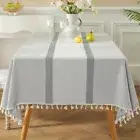 55x55 Square Tablecloths Grey Table Cloth Winter Tablecloth Gray Table Cloth ...