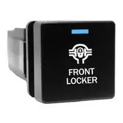 Hulk 4X4 Switch Push Button On/Off 12V Front Locker to suit Isuzu D-Max, Mux, Bt-50 2020 On - HU1366BW-08