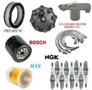 Tune Up Kit Filters Cap Wire Plugs For DODGE CB300 V8 5.2L; Plastic Type 1980