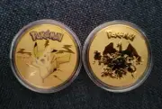 Pokemon - Pikachu Metal Coin Golden.