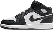 Big Kid's Jordan 1 Mid SE Panda Elephant Off Noir/Blk-Wht-Blk (FB9909 001), Off Noir/Black-white-black, 4.5 Big Kid