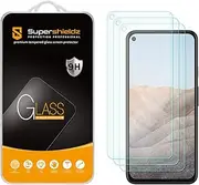 Supershieldz (3 Pack) Designed for Google Pixel 5a 5G Tempered Glass Screen Protector, Anti Scratch, Bubble Free
