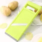 Plastic Vegetable Chopper Yellow Potato Chip Slicer Kitchen Cooking