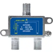 JONSA DSTD/MS Satellite & FTA Diplexer F' Type Bs20 Fox App F30979 Foxtel