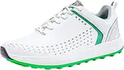 [PENXZT] Men's Waterproof Golf Shoes Casual Spikeless Golf Sneakers Comfortable Non-Slip Large Size Plus Size,B,7