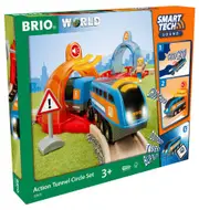 BRIO World Smart Tech - Sound Action Tunnel Circle Set