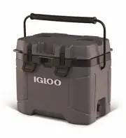 Igloo 50182 Trailmate Heavy-Duty Cooler, Carbonite/Obsidian Color, 25 Qt., 38