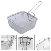 Efficient and Versatile Stainless Steel Deep Fry Basket for Quick Cooking