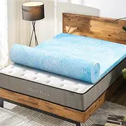 [BedsPick] 3 Inch Twin XL Memory Foam Mattress Topper,Memory Foam Dorm XLong Single Mattress Pad Twin Extra Long Gel Infused Mattress Topper for College Dorm