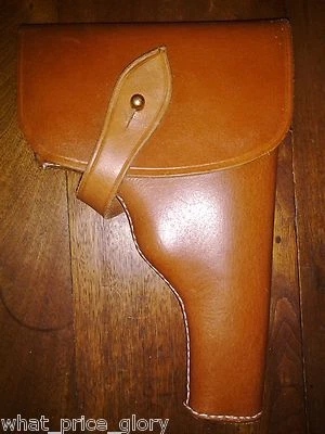 British Holster for Sam Browne Belt .45 Auto M1911 Leather