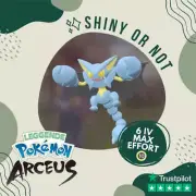 Gliscor Shiny ✨ Legends Pokémon Arceus 6 IV Max Effort Alpha Leggende Custom