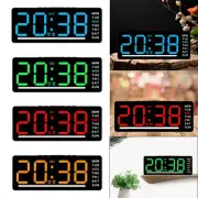 Digital Clock LED Clock Easy to Read Home Decor with Temperature Table Clock