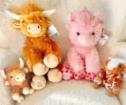 Build A Bear Highland Cow Bundle