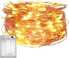 Fairy Christmas Lights Battery Operated, 20M/66Ft/200 LED Warm White String Ligh