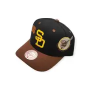Mitchell & Ness San Diego Padres MLB Overbite Pro Cooperstown Men's Snapback Hat