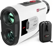 Golf Rangefinder with Slope, Golf Laser Rangefinder with Bag, 1300 Yards Rechargeable Range Finders Golfing with Flag Lock Vibration,LED Optical Lens7X Magnification,Speed Mode
