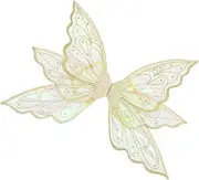 Butterfly Elf Wings Pastel Balloons Butterfly Wings White Fairy Wings Butterfly Costume Butterfly Birthday Decorations Butterfly Stickers Balloons Arch Kit Yarn Golden