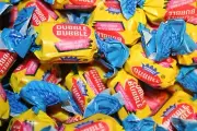 Wrapped Pink 6 LBs Dubble Bubble Twist 1928 Flavor Chewing Gum