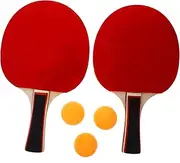 SUPVOX 1 Set Table Tennis Racket Sturdy Paddles with Comfortable Grip for Beginners for Indoor and Outdoor Play Enhance Hand Eye Coordination and Reaction Skills