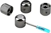 UPKOCH 1 Set Replacement Guitar Knob Tone Volume Knob Caps for Electric Bass Guitar Easy Installation Accurate Volume Control Fine Workmanship Present for Musicians