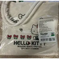 在飛比找蝦皮購物優惠-Hello Kitty 麻布萬用手提袋 馬上出貨
