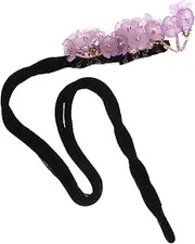 AUTSUPPL 1pc Petal Hairpin Hair Bun Maker Hair Donut Bun Holder Styling Tool for Women