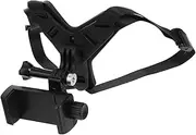 SHINEOFI Motorcycle Helmet Chin Mount: and Camera Mount Holder with Buckle Strap - Stable and Secure for Motorcycle Riders
