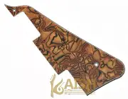 Tiger Stripe LP Guitar Pickguard Scratch Plate For Epiphone Les Paul