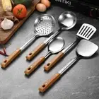 Anti-scald Kitchen Utensils Long Handle Colanders Cookware Cooking Tool Sets