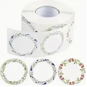 Blank Jar Labels Stickers 5cm Kitchen Pantry Fridge Food Container Gift Homemade