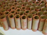 500 Quarter Paper Coin Wrappers. Pre-Crimped 1 End Shotgun Rolls. $0.25 Quarters