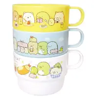 在飛比找松果購物優惠-角落生物 Sumikko Gurashi 3入組塑膠水杯20