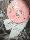 Kirby Adventure Micro fleece zip jacket BLACK GU Collaboration Anime Woman L
