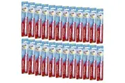 24x COLGATE Extra Clean Toothbrush MEDIUM BRISTLE ~ Oral Dental