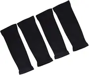 [SOESFOUFU] 2 Pairs Arm Sleeves for Men UV Arm Sleeves for Men Sun Protection Sleeves for Women Cycling Sun Sleeves Forearm Sun Sleeve Solar Sleeves Black Sun UV Protection Cover Arm Guard Man