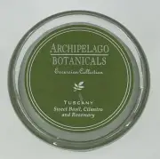 Archipelago Botanicals Excursion Tuscany Basil Cilantro 8.62 oz 60 Hour Candle